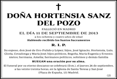 Hortensia Sanz del Pozo